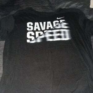 Nike Men's Black Graphic T-Shirt